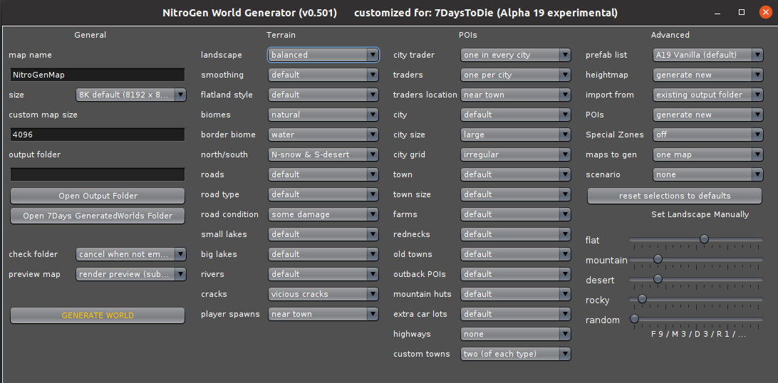 Nitrogen Control Panel Preview